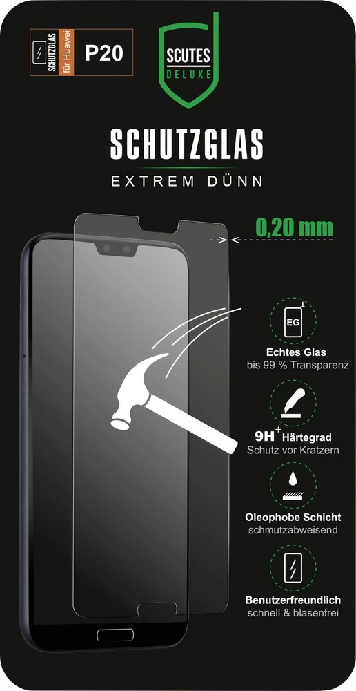 Scutes Deluxe 96640 Glass screen 1 kom. slika