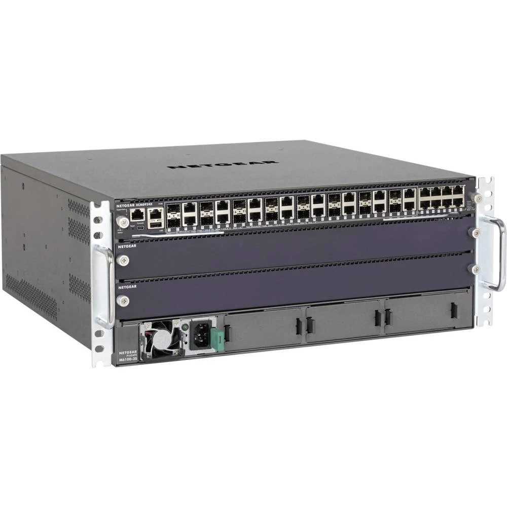 Mrežni preklopnik RJ45 NETGEAR NETGEAR M6100-44G3-POE+ Starter Kit slika