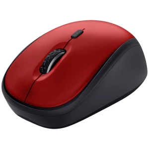 Trust YVI+ Eco miš bežični optički crvena 4 Tipke 800 dpi, 1600 dpi slika