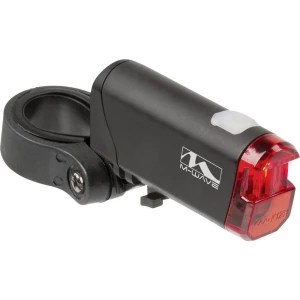 Stražnje svjetlo za bicikl M-Wave HELIOS K 1.1 LED baterijski pogon Crna slika
