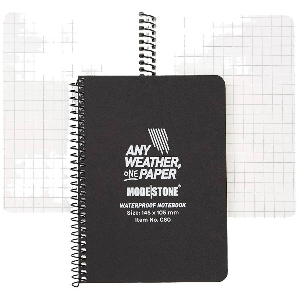 Modestone blok za pisanje 145x105 schwarz 30 Bl C603 upotrebljiv na obje strane crna, bijela 145 x 105 mm kockasta Broj slika