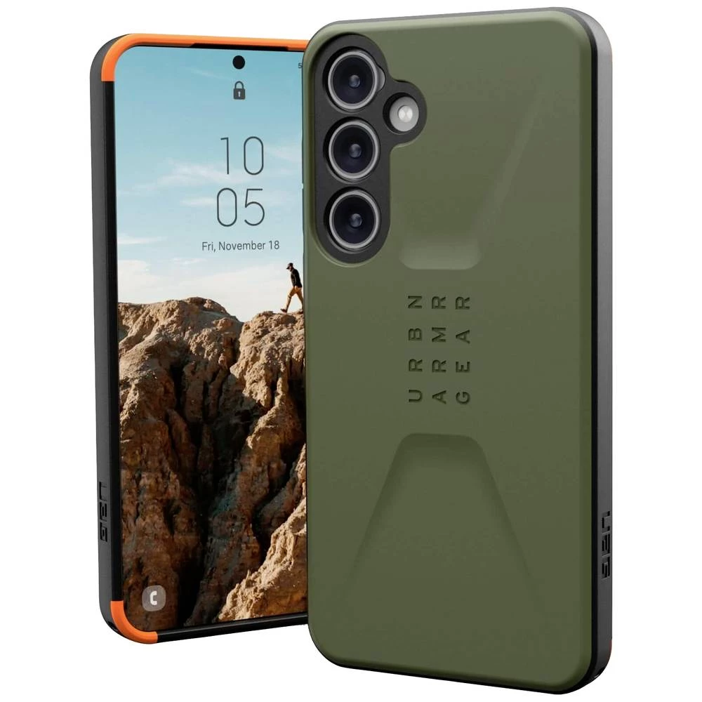 Urban Armor Gear Civilian stražnji poklopac za mobilni telefon Samsung Galaxy S24+ maslinasta slika
