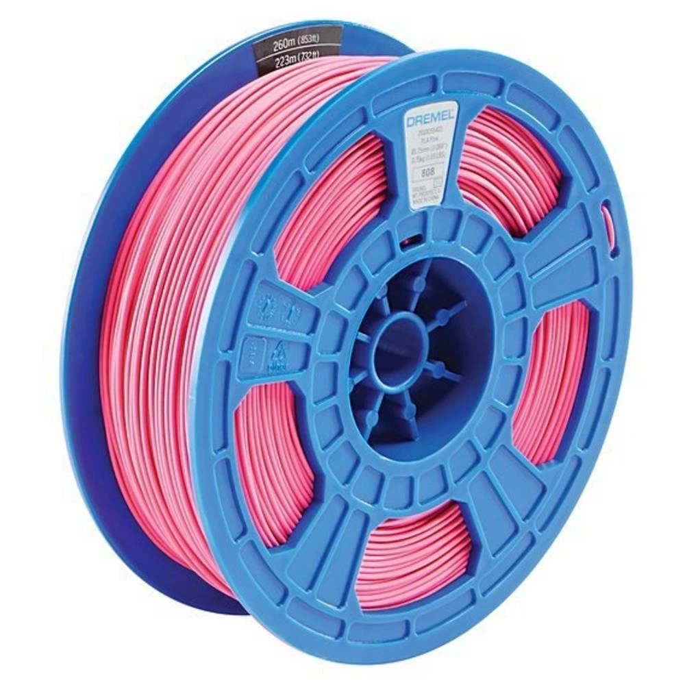 Dremel 2615PL09JA DR 3D PLA Filament D30 pink RFID 3D pisač filament pla 1.75 mm ružičasta 750 g slika