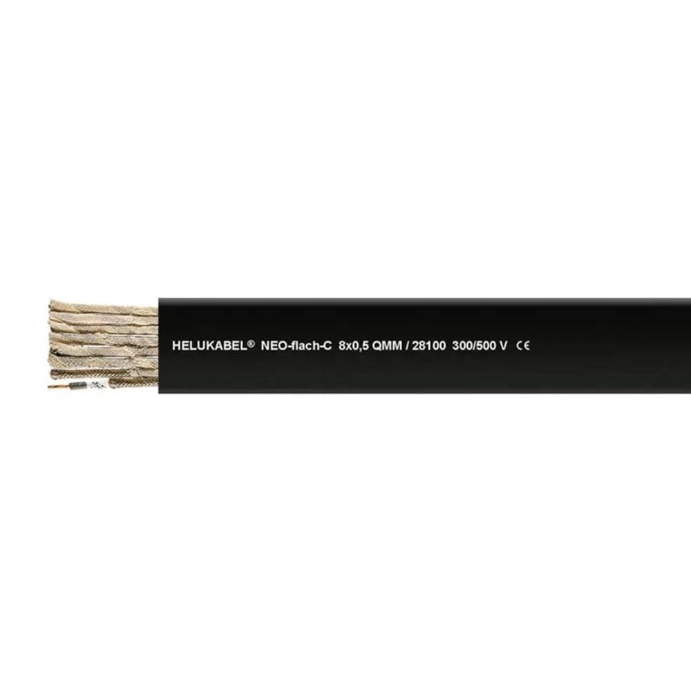 HELU plosnati tračni kabel 4 G 2.5 mm² crna 28102-500 500 m slika