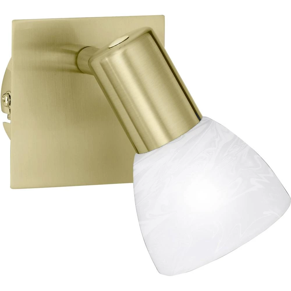 Stropni reflektor E14 40 W WOFI ANGOLA 4354.01.32.1000 Mjedena (mat) slika