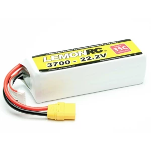 LemonRC lipo akumulatorski paket za modele 22.2 V 3700 mAh Broj ćelija: 6 35 C softcase XT90 slika