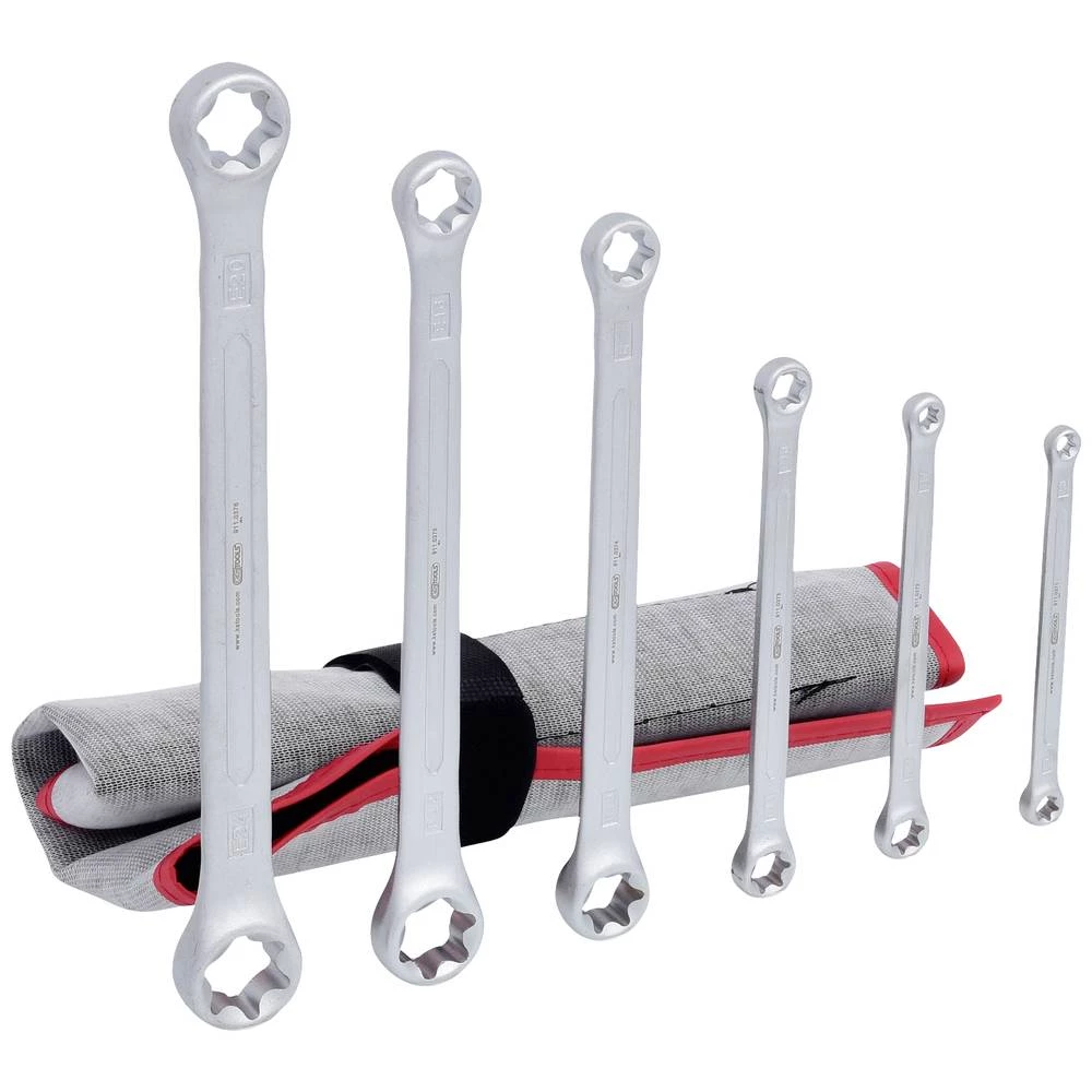 KS Tools 9110370 911.0370 komplet duplih prstenastih ključeva Veličina ključa (metrička) (naslov) 6 - 24 mm slika