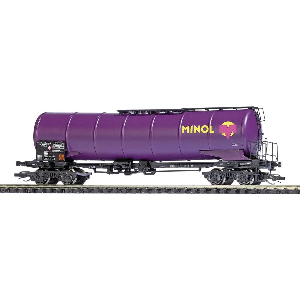Busch 33173 TT zglobni vagon cisterna Minol slika