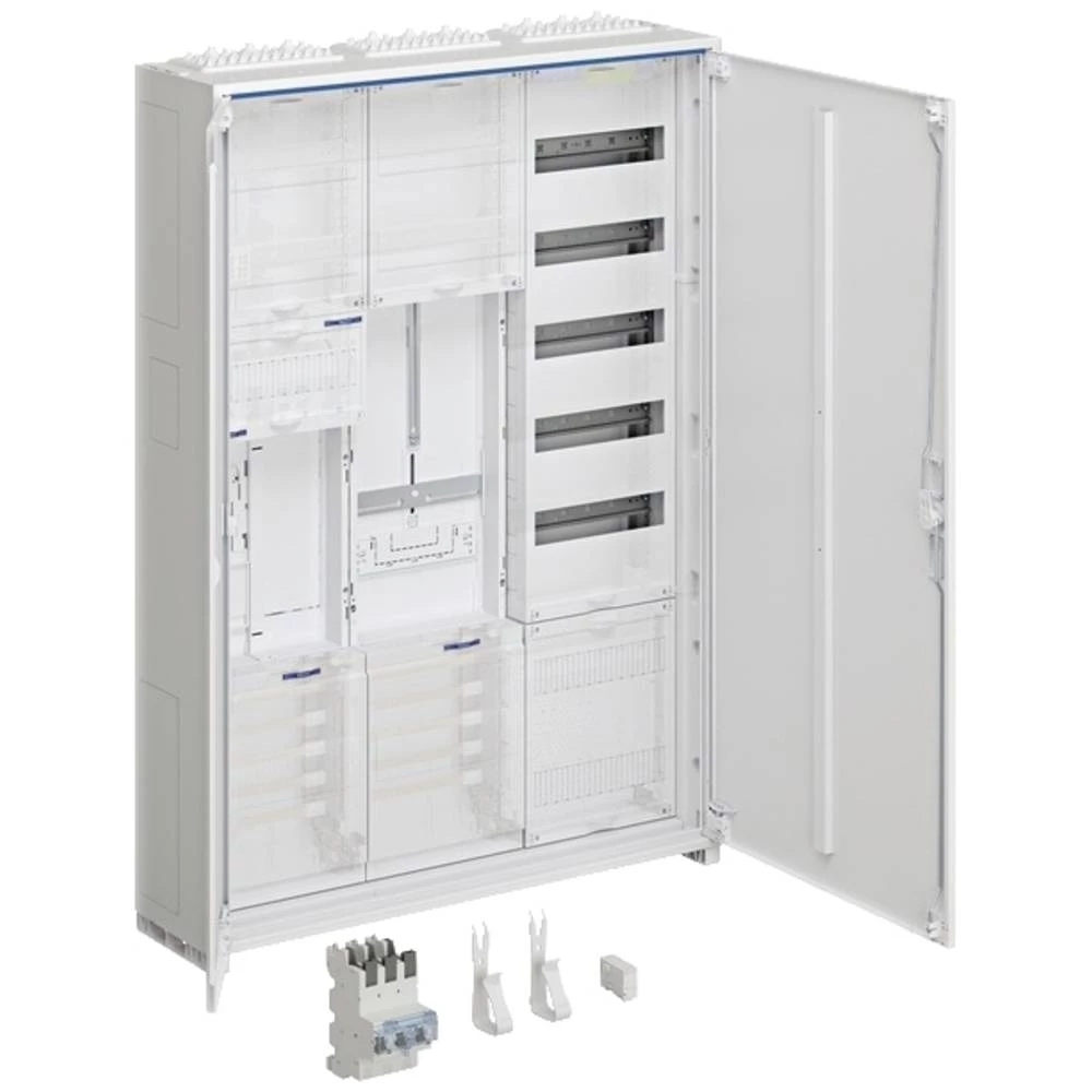 Hager ZB33SEQ19EN kompletan ormar univ.Z 1100mm 1ZP 3feld Res. SG BKEI VT-5rh APZ Hager ZB33SEQ19EN kompletan ormar čelični lim slika