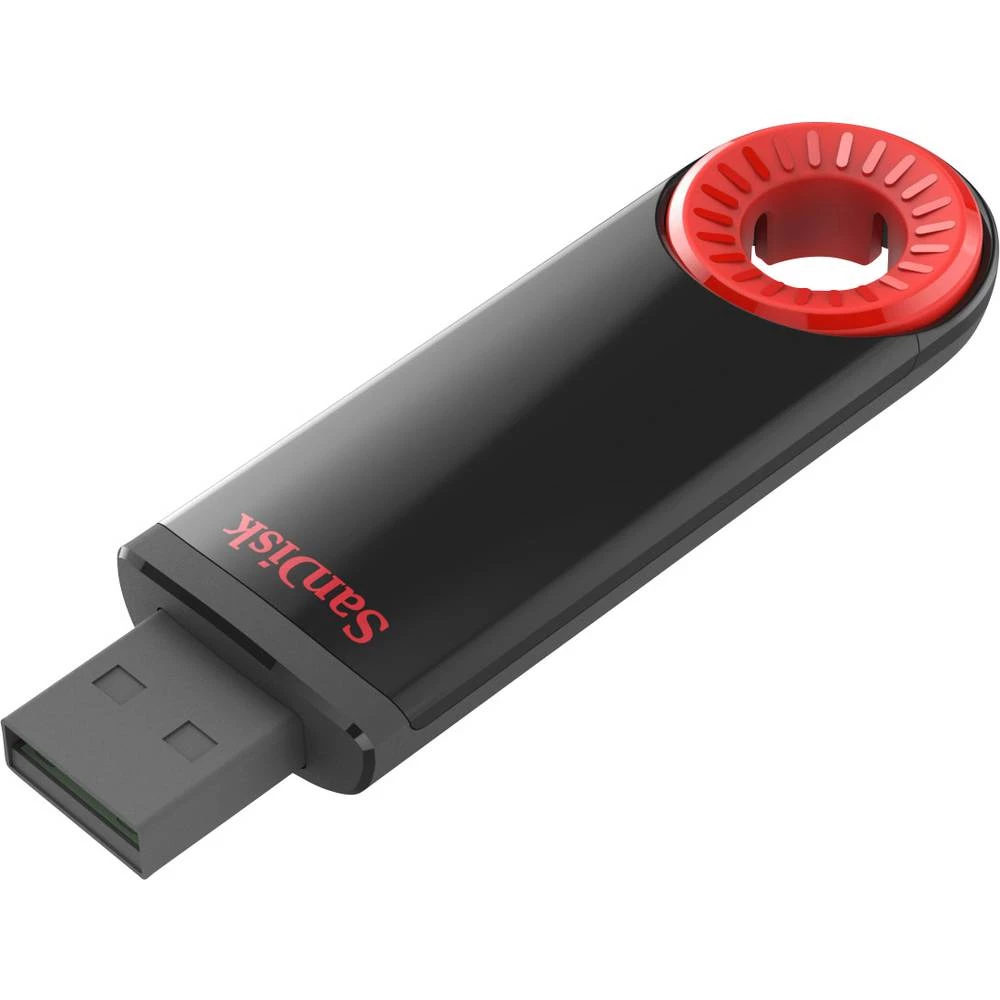 USB Stick 16 GB SanDisk Cruzer® Dial Crna SDCZ57-016G-B46 USB 2.0 slika