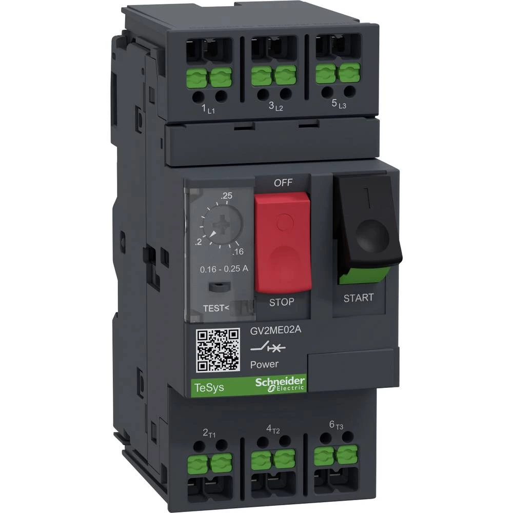 Schneider Electric GV2ME02A zaštitni relej za motor 1 kom. (Š x V x D) 45 x 101 x 78.5 mm slika
