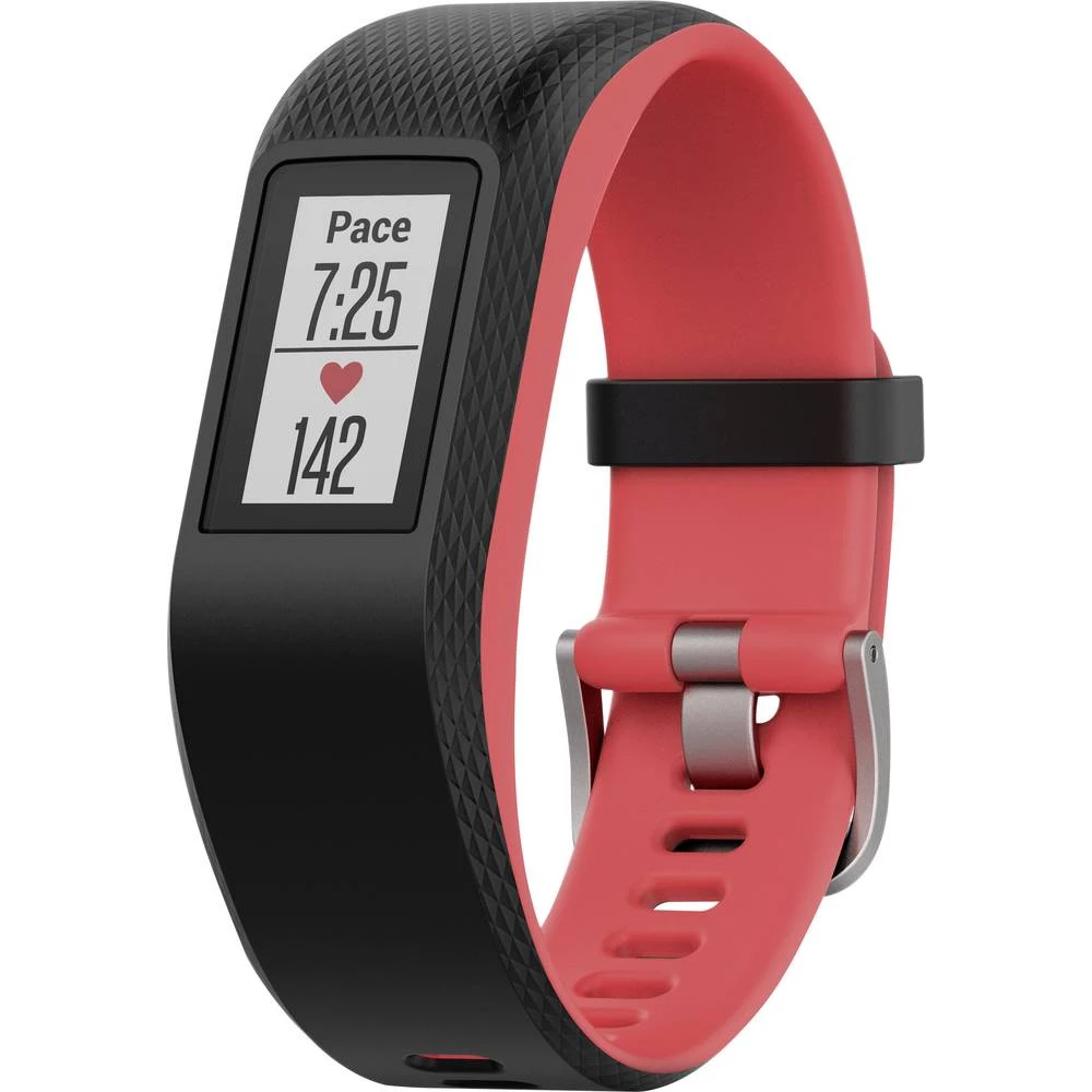 Uređaj za praćenje aktivnosti Garmin vivosport Fuchsia Focus S Crna, Crvena slika