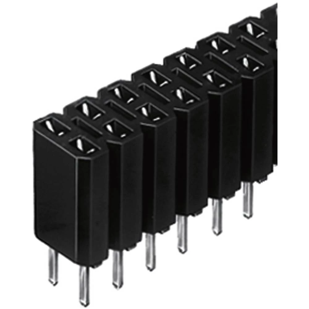 Fischer Elektronik standardna letva sa ženskim kontaktima Broj redova: 2 Broj polova po redu: 36 BL 2/ 72/Z 1 St. slika