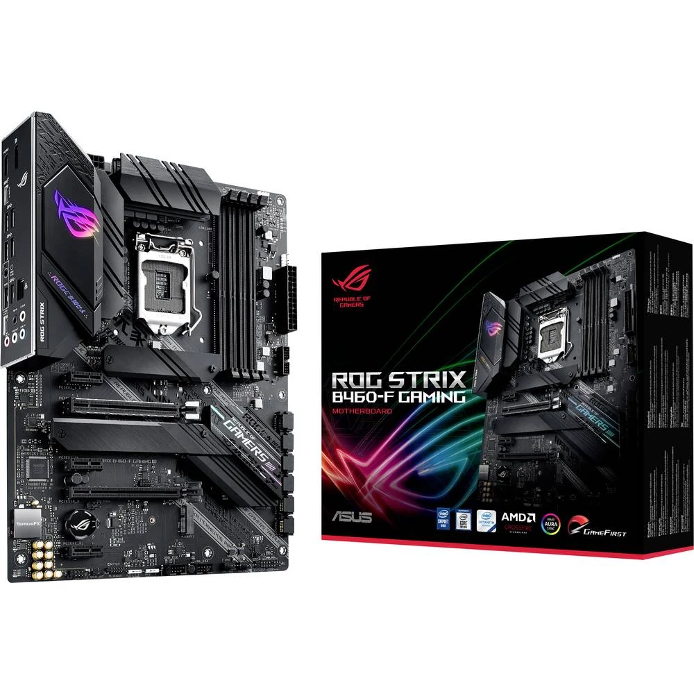 Asus ROG STRIX B460-F GAMING matična ploča Baza Intel® 1200 Faktor oblika ATX Set čipova matične ploče Intel® B460 slika