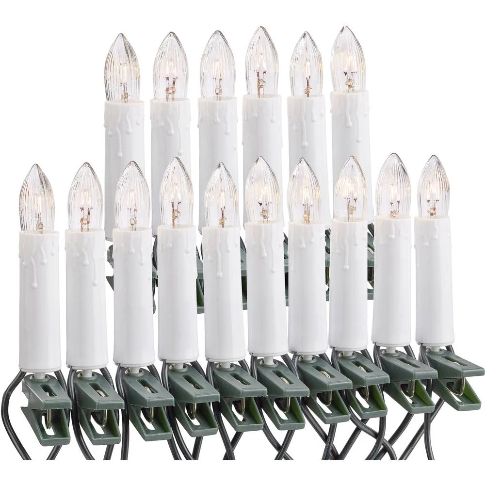 Hellum 611618 Rasvjeta za božićno drvo Unutra strujni pogon Žarulja Jantarna boja Osvjetljena duljina: 6 m slika