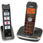 Switel D112 Vita Comfort Bežični telefon za seniore Tipke Foto, Handsfree, za kompatibilna slušna pomagala, Ponovno biranje LED