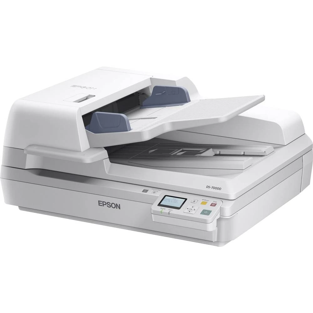 Dupleks skener dokumenata A3 Epson WorkForce DS-70000N 600 x 600 dpi 70 Stranica/min, 140 Sličica/min USB, LAN (10/100/1000 MBit slika