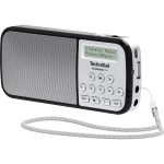 TechniSat Techniradio RDR DAB+ (1012) Džepni radio AUX, UKW, USB Džepna svjetiljka Srebrna