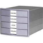 HAN IMPULS KARMA 10128-18 kutija s ladicama crna din a4, din c4 Broj pretinaca za uvlačenje: 4