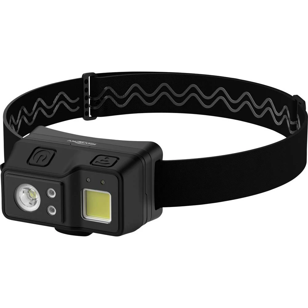 Ansmann Stirnlampe HD700RS-DS COB LED, LED svjetiljka za glavu Li-ionskI akumulatori 10.5 h 1600-0701 slika