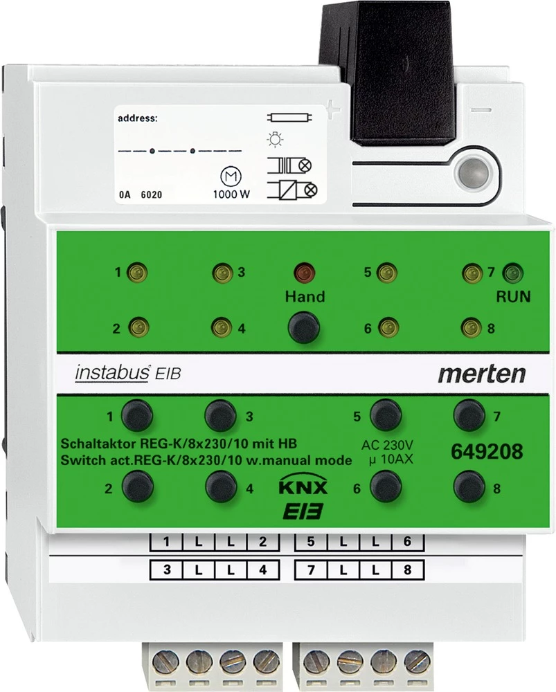 Merten Merten KNX Systeme 649208 Aktuator prebacivanja 649208 slika