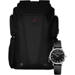 Wenger ruksak za prijenosno računalo BC Class 14"-16" + AVENUE Watch Ø35 mm Prikladno za maksimum: 40,6 cm (16") crna