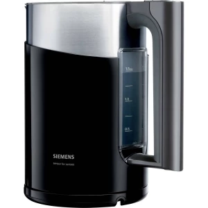 Siemens TW86103P kuhalo za vodu bezžičan, zaštita od pregrijavanja crna, srebrna slika