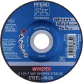 PFERD 62212848 E 125-7 SGP WHISPER STEELOX ploča za grubu obradu s glavom  125 mm 22.23 mm 10 St. slika