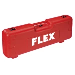 Kovček za stroje Flex 389986 iz umetne mase rdeče barve