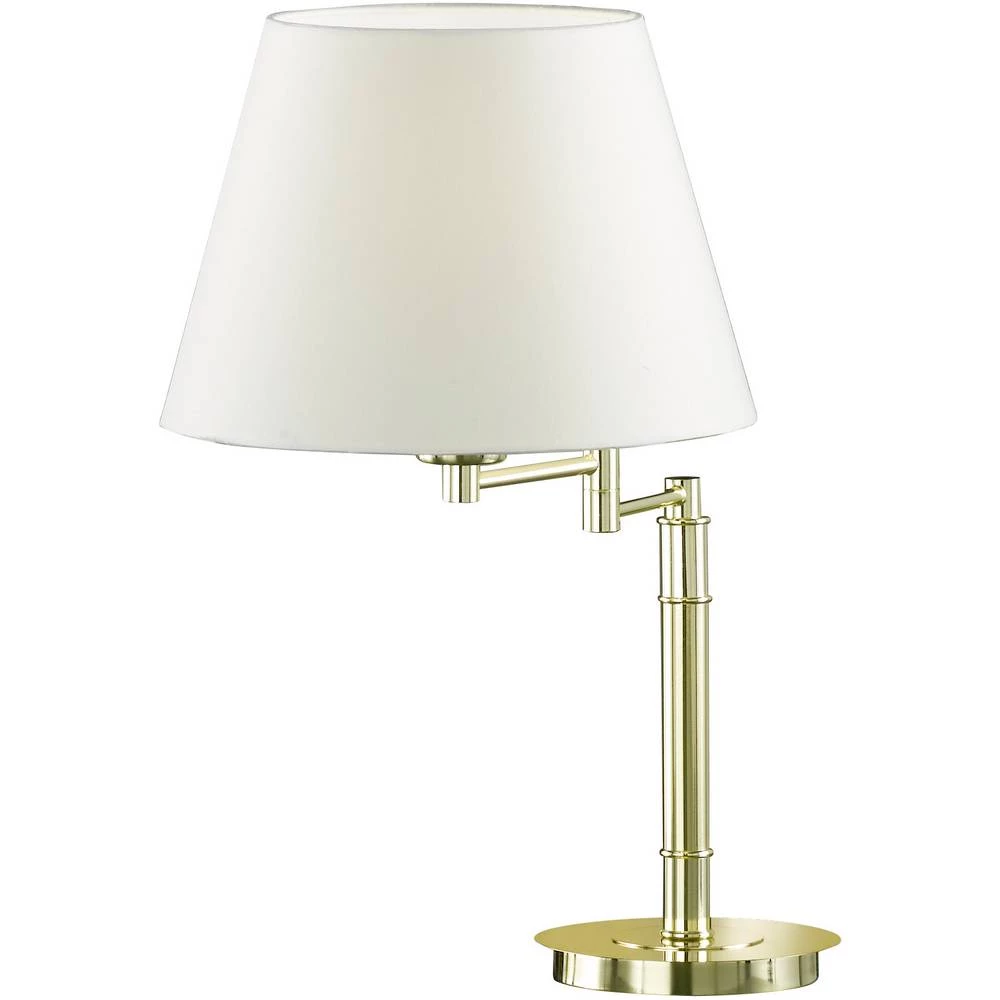 Fischer & Honsel Wiesbaden 93361 stolna svjetiljka E27 mjedena slika