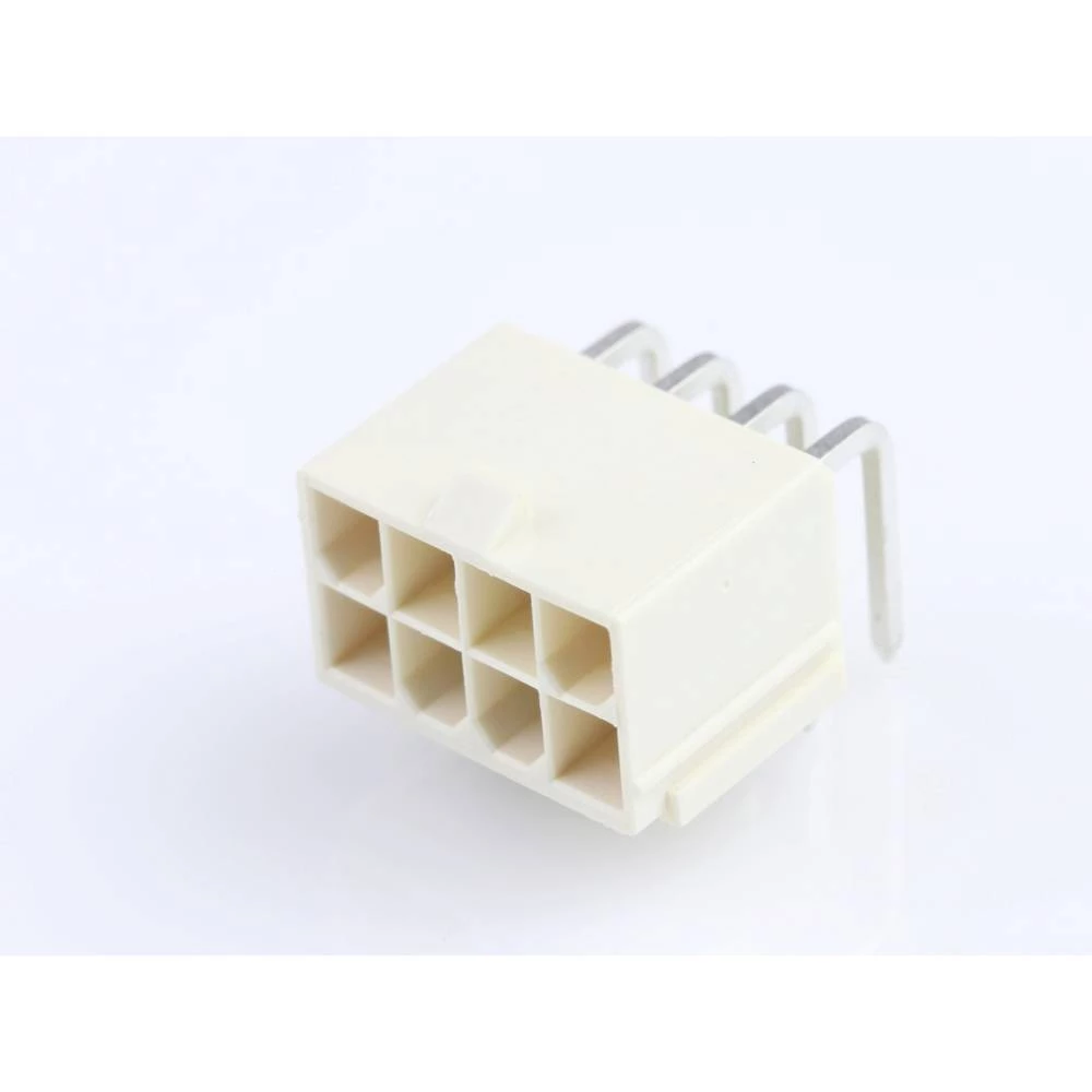 Molex 874270802 Mini-Fit Jr. Header, 4.20mm Pitch, Right-Angle, without Flange, 8 Circuits, Tin (Sn) over Nickel (Ni) Pla slika