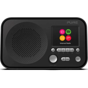 Internet Prijenosni radio Pure Elan IR3 AUX, WLAN Spotify Crna slika