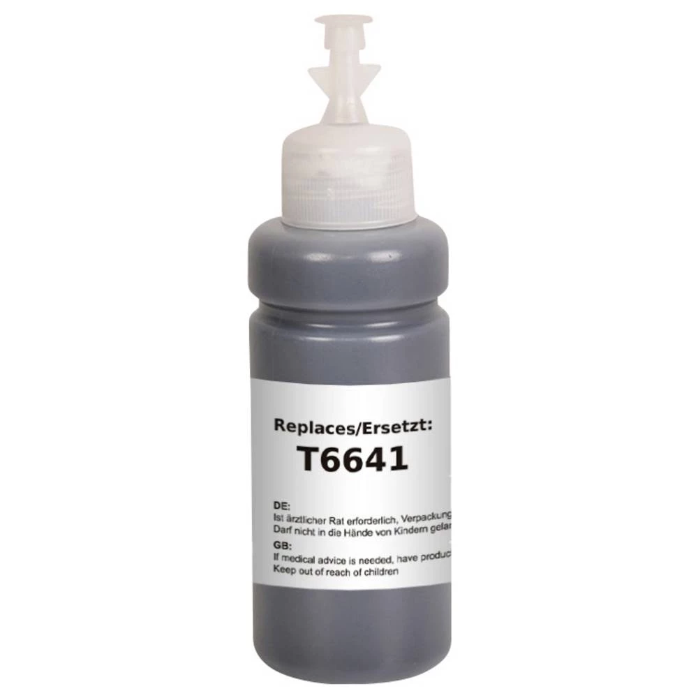 Renkforce tinta za punjenje zamijenjen Epson T6641 kompatibilan crna 100 ml RF-EINKT6641BK RF-6728546 slika
