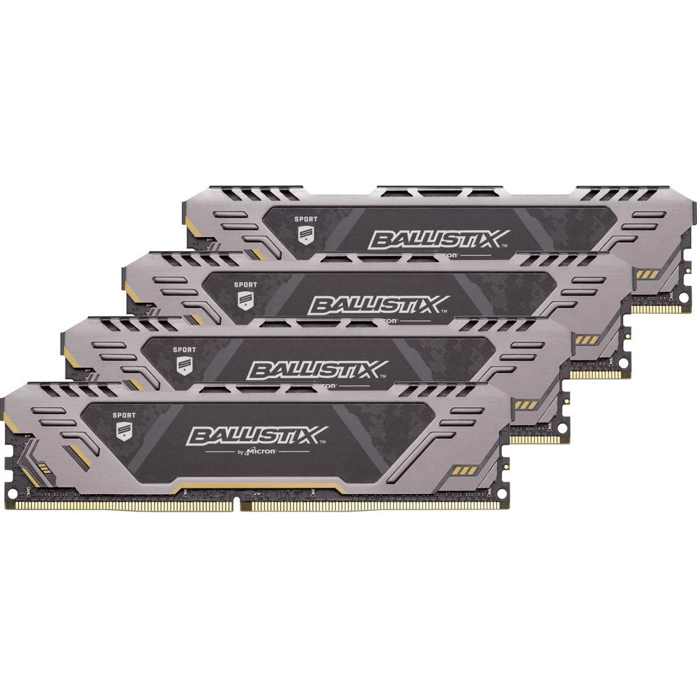 PC Memorijski modul Crucial Ballistix Sport AT BLS4K8G4D32AESTK 32 GB 4 x 8 GB DDR4-RAM 3200 MHz CL 16-18-18 slika