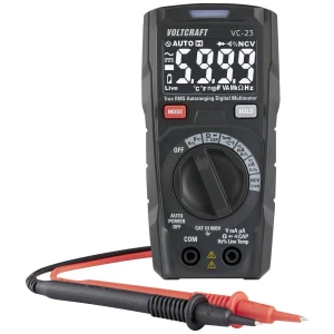 VOLTCRAFT VC-23 ručni multimetar  digitalni  CAT III 600 V Zaslon (brojevi): 6000 slika