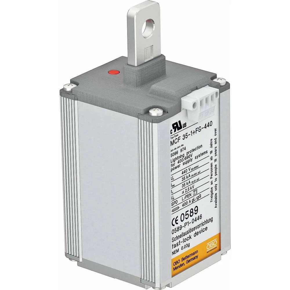 Odvodnik prenapona OBO Bettermann MCF 35-1+FS-440 5096974 35 kA slika