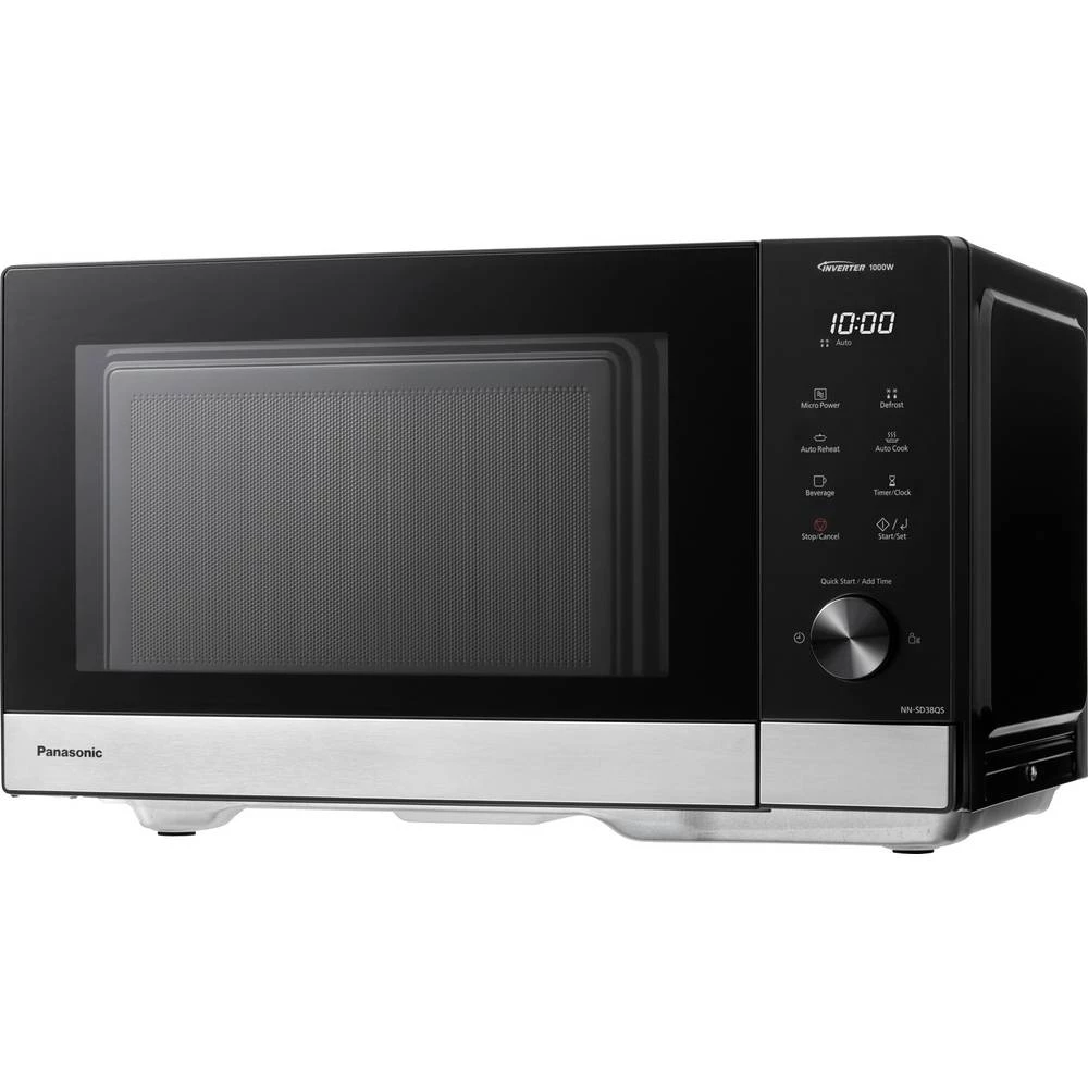 Panasonic NN-GD38QSEPG mikrovalna pećnica crna, plemeniti čelik 1000 W slika