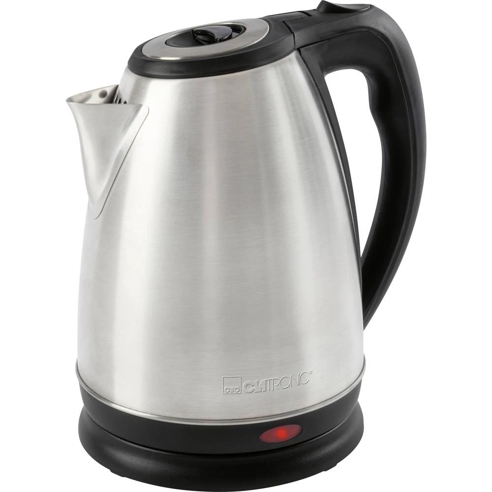 Clatronic WKS 3830 kuhalo za vodu bez BPA plemeniti čelik, crna Kapacitet: 1.7 l slika