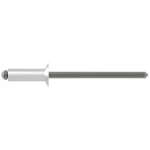 Gesipa 1454085 slijepa zakovica čelik aluminij 500 St.