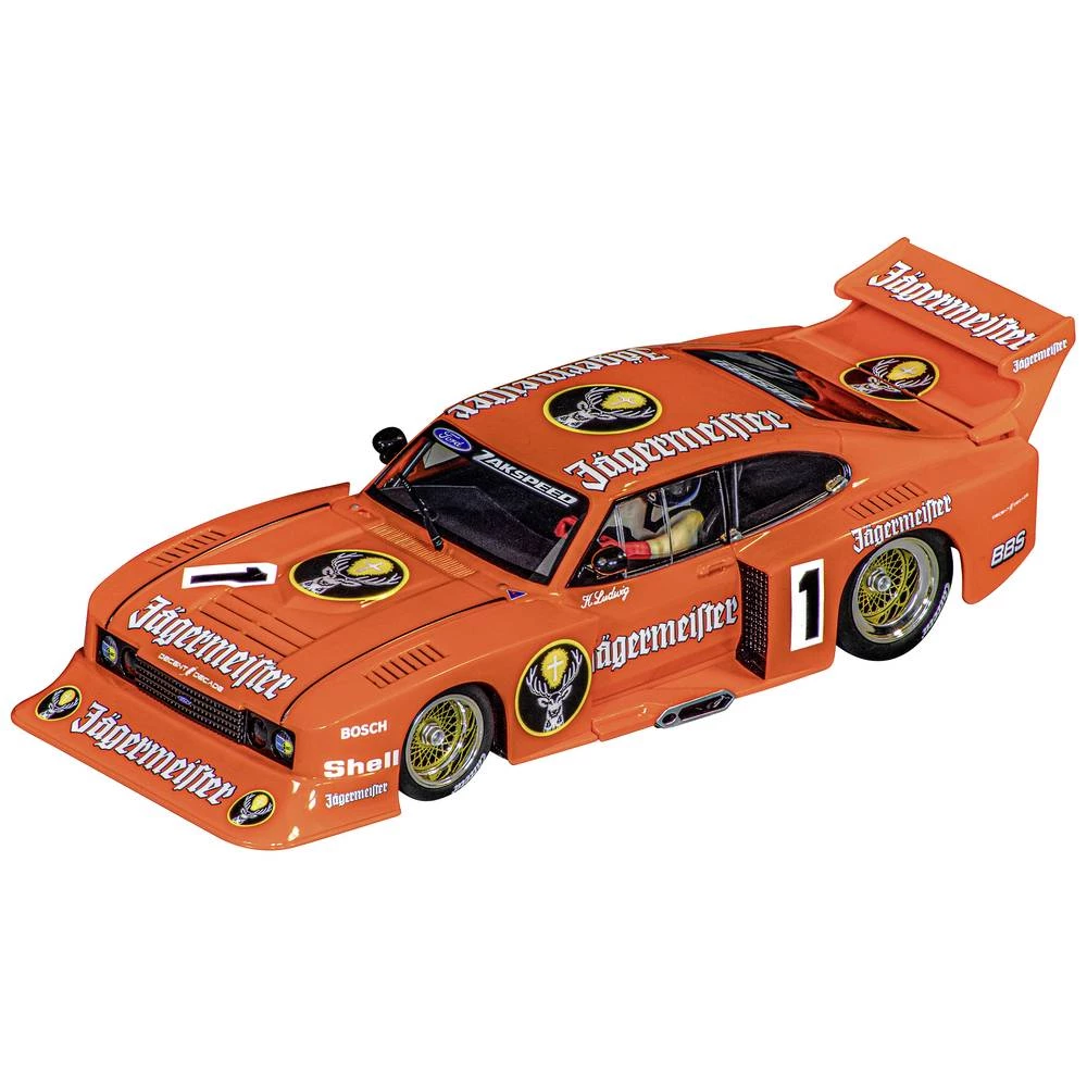 Carrera 20023936 DIGITAL 124 automobil Ford Capri Zakspeed Turbo &quot,Jägermeister Racing Team&quot,, br.1 slika