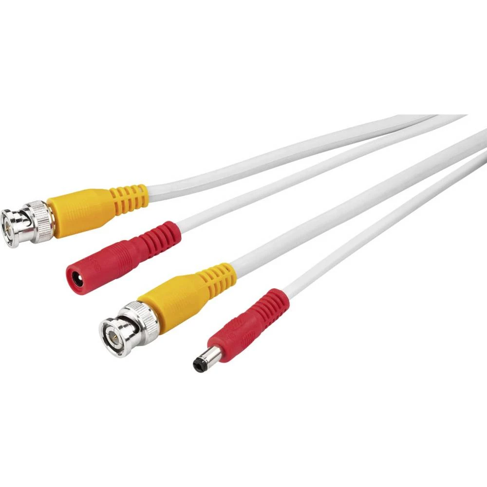 CCTV, Struja, Video Produžetak 18 m Bijela Monacor VSC-180/WS slika