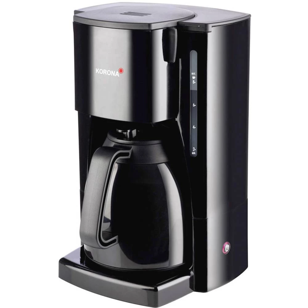 Aparat za kavu Korona 10411 Crna Kapacitet čaše=8 Bokal slika