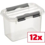 Helit kutija za pohranu Sunware Q-line prozirna 0.8 l (Š x V x D) 100 x 103 x 150 mm 12 St.
