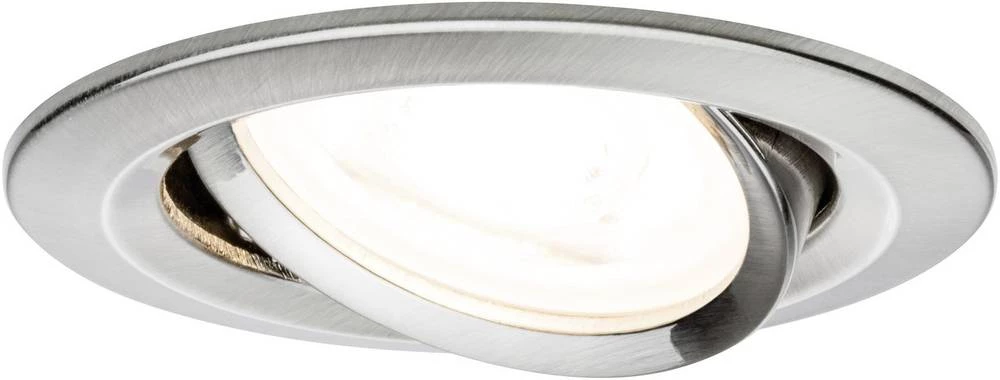 LED ugradbena svjetiljka GU10 7 W Paulmann 93603 Nova željezo (četkano) slika