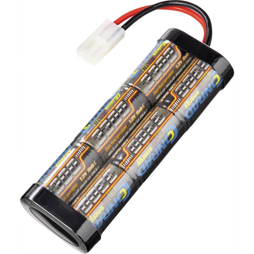 Conrad energy NiMH akumulatorski paket za modele 7.2 V 3300 mAh Broj ćelija: 6  štap tamiya slika