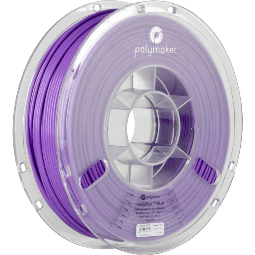 Polymaker 70484 PolyMax 3D pisač filament pla 1.75 mm 750 g purpurna PolyMax slika