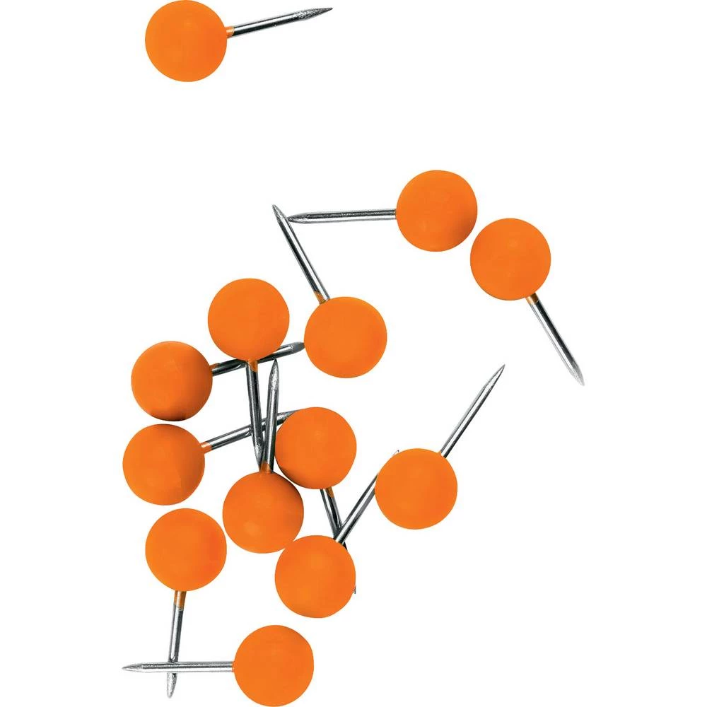 nobo Pinboard igla Narančasta 100 ST slika