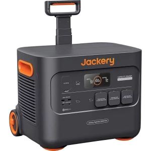 Jackery Explorer 2000 Plus powerstation LiFePO 4 crna, narančasta s regulatorom punjenja slika