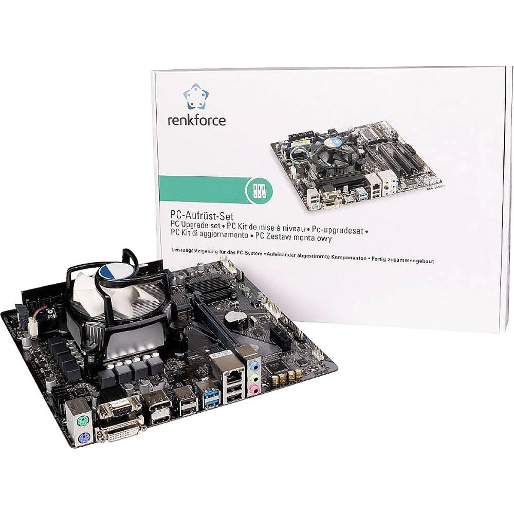 Renkforce komplet za podešavanje računala (office + media) Intel® Core™ i3 i3-12300 (4 x 3.5 GHz) 8 GB Intel UHD Graphics 730 Micro-ATX slika