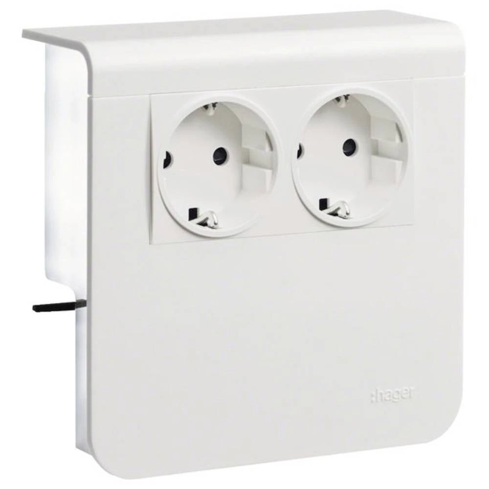 SL200809009016 pribor rubnih letvica za elektriku SL200809009016 kućište za utičnice bijela 1 St. slika